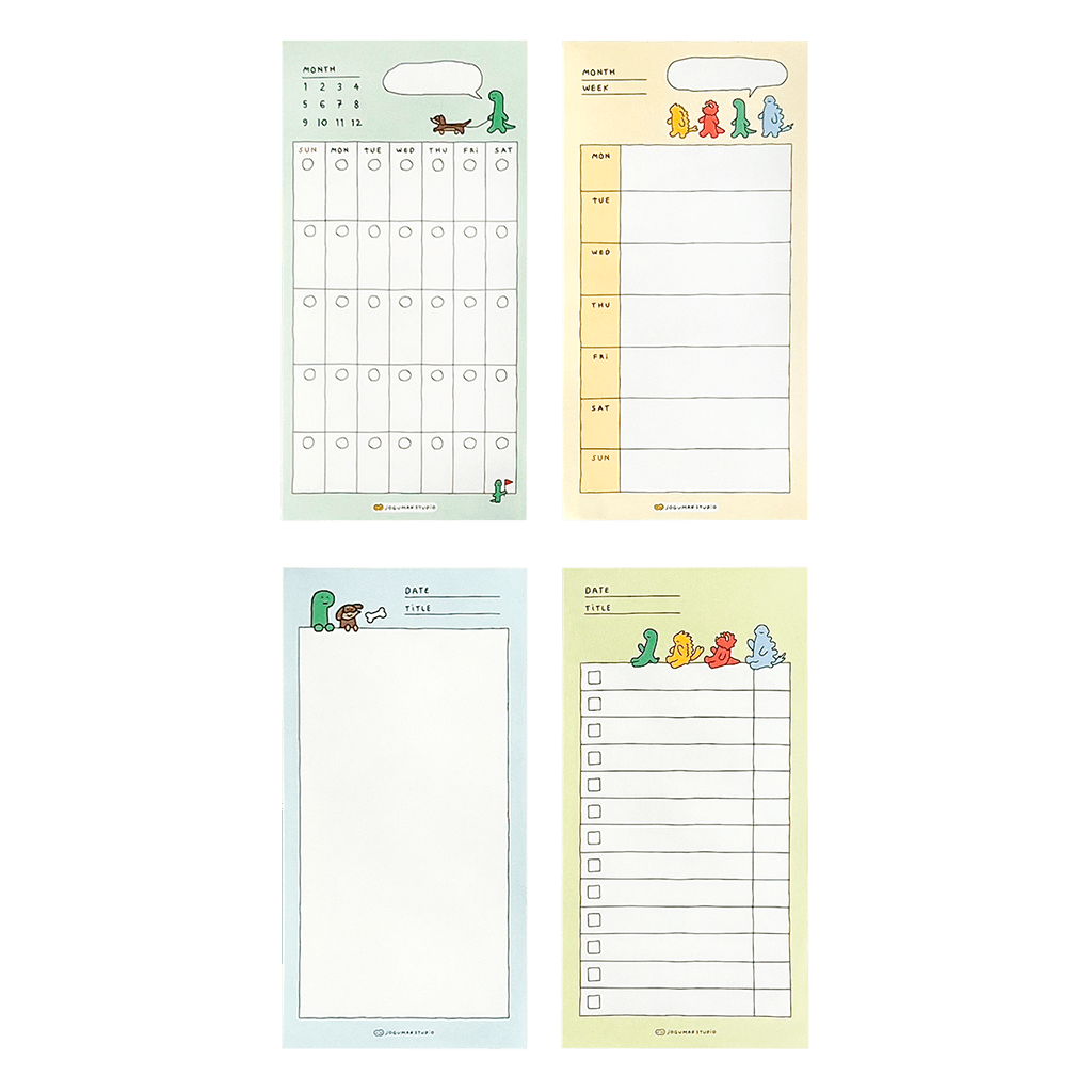 Joguman Studio Memo Pad 便簽本(2款) - SOUL SIMPLE HK