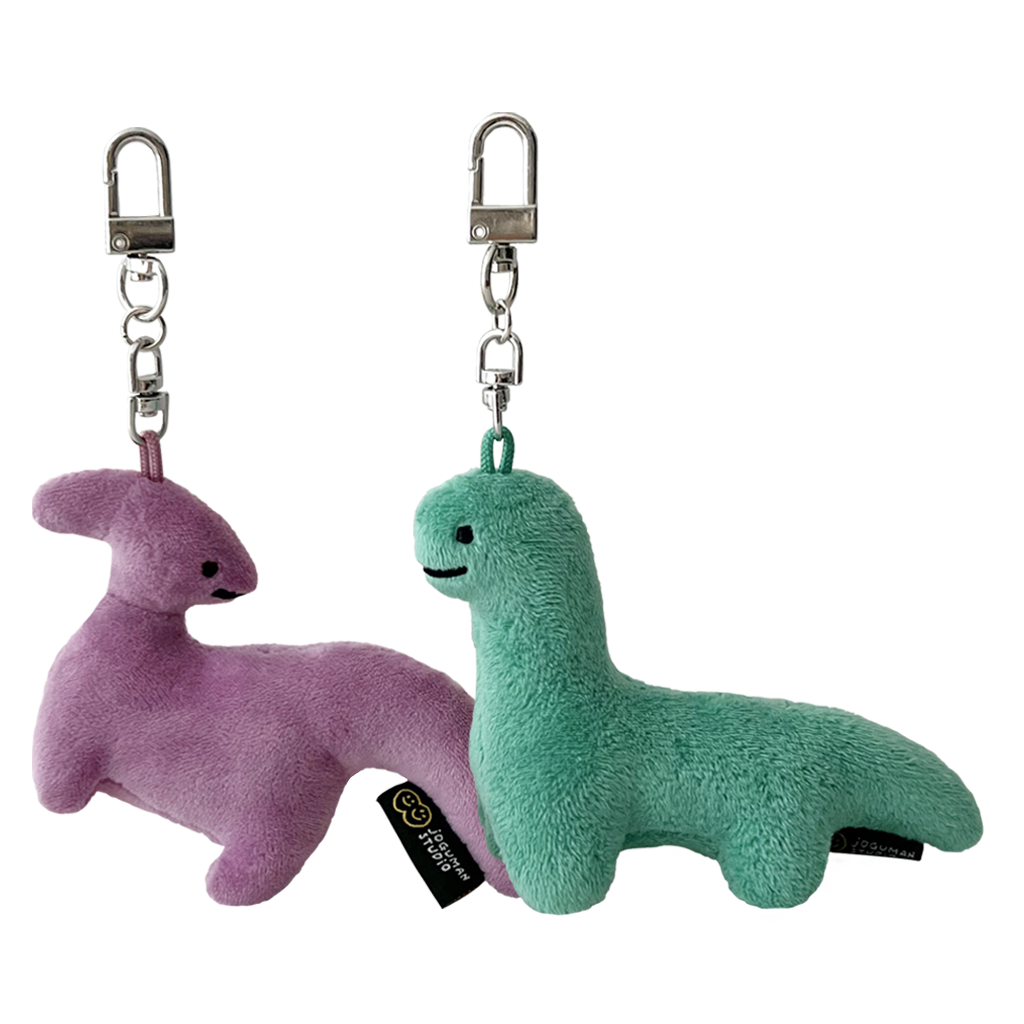【現貨】Joguman Studio Toy Plush Keyring 膠盒胖版吊飾鑰匙扣(2款)