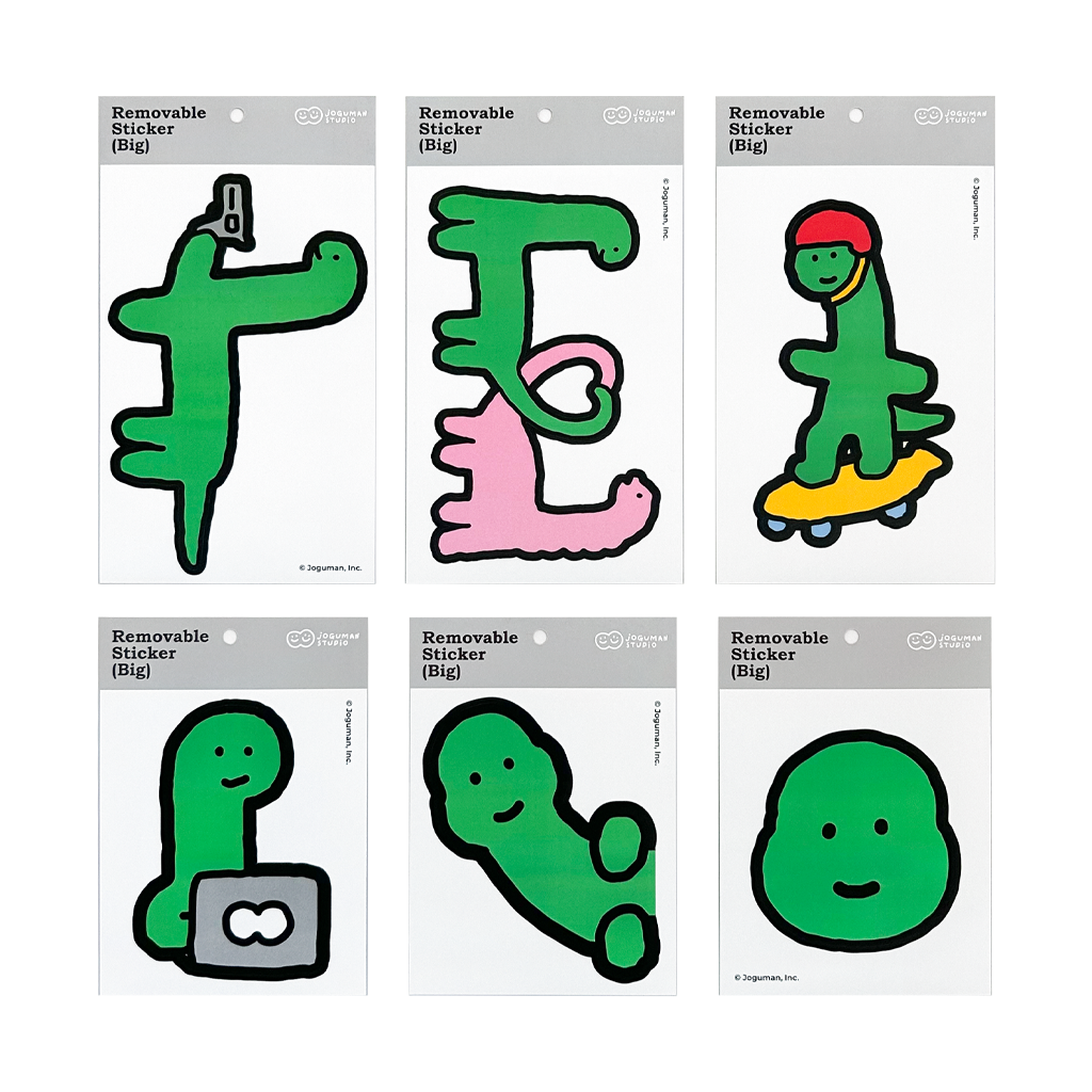 【現貨】Joguman Studio New Removable Big Deco Sticker 特大貼紙(12款)