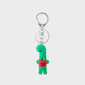 Joguman Studio Soulmate Brachio With Apple Keyring 腕龍與蘋果鎖匙扣