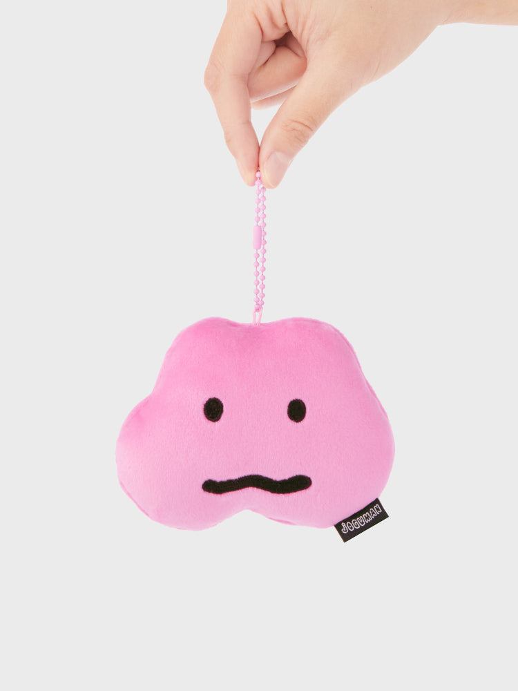 Joguman Studio Soulmate Diplo Plush Mirror Keyring 梁龍鏡鏡公仔鎖匙扣