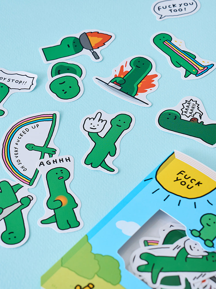 【現貨】【Unforgiving Brutal Brachio】Joguman Studio Deco Sticker Pack 貼紙套裝(3款)