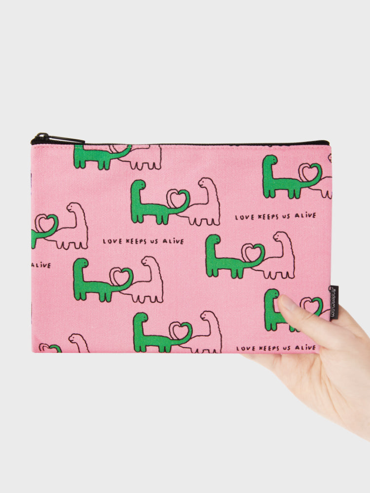 Joguman Studio Soulmate Pattern Fabric Pouch 收納小袋 - M