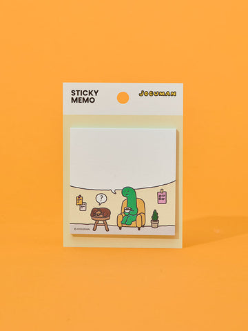 JOGUMAN STUDIO THROW AWAY BRACHIO & WOODY ROOM STICKY NOTES 便利貼