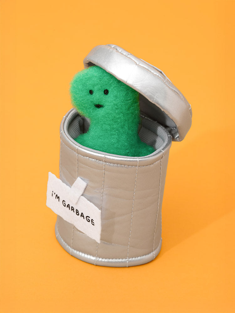 JOGUMAN STUDIO BRACHIO THROW AWAY TRASH CAN SMALL PLUSH 垃圾桶公仔