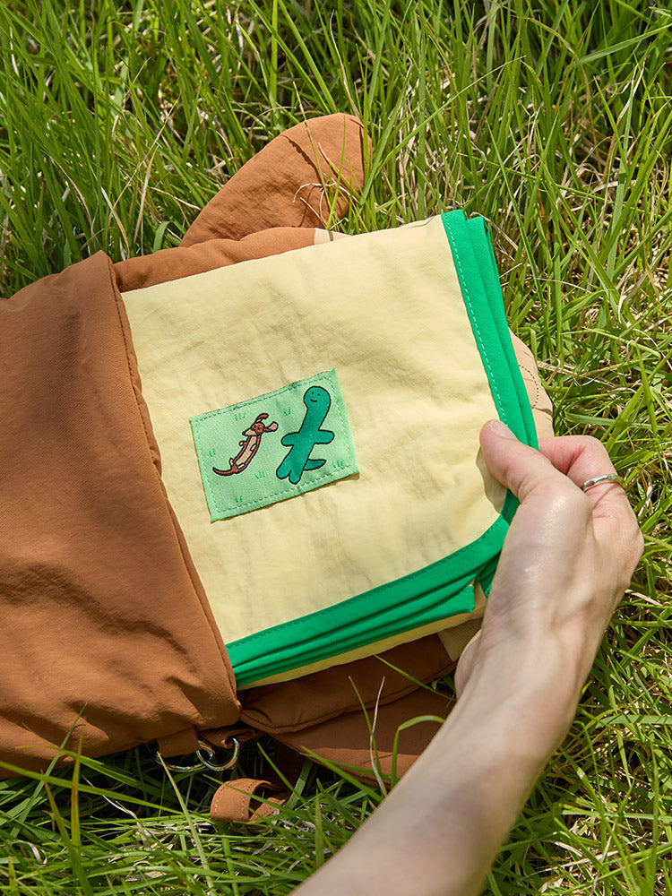 JOGUMAN STUDIO THROW AWAY PICNIC MAT & POUCH SET 野餐墊收納袋套裝