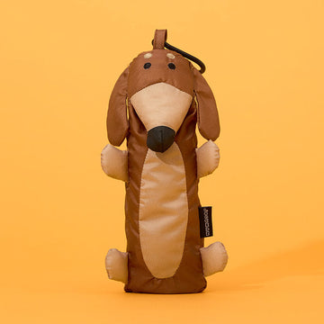 JOGUMAN STUDIO THROW AWAY FOLDABLE SUN UMBRELLA POUCH SET 摺疊雨傘(Woody 款🤎)