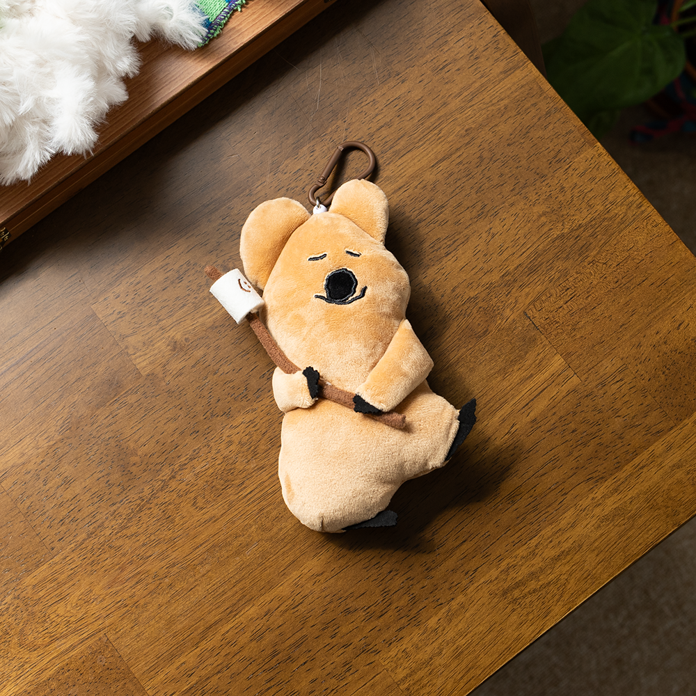 Dinotaeng Happy Quokka Reel Pouch 拉鏈/背卡收納袋