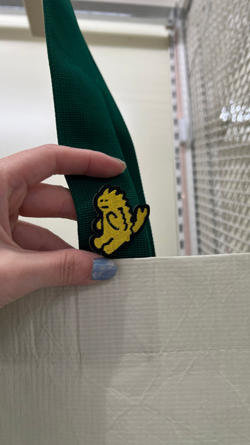 【韓國連線】 Joguman Studio Ankylo Embroidered Patch Sticon UBHC Collection 甲龍刺繡洞洞飾物