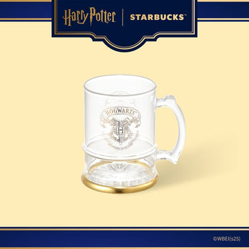 【限量發售】Starbucks x Harry Potter Hogwarts Handle Glass 玻璃杯 503ml