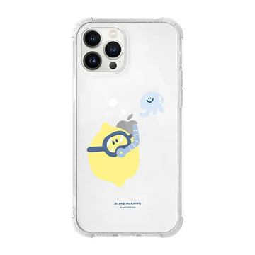 Second Morning Phone Case 潛水檸檬 全氣囊防摔手機殼 - iPhone
