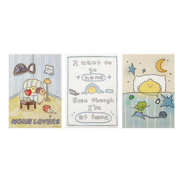 Second Morning Love my Home A5 Mini Poster 迷你海報(3款)