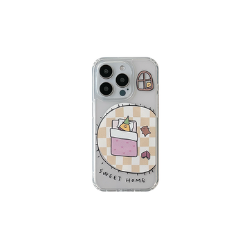 Second Morning 'Sweet Home' Bedroom MagSafe Jel-Hard Phone Case 手機保護殼