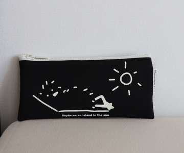 Hozumi Cookie & Cream Pouch 收納小袋 - Black/L