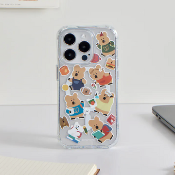 DINOTAENG 校園-校園日常抗黃防摔MagSafe iPhone Case手機殼