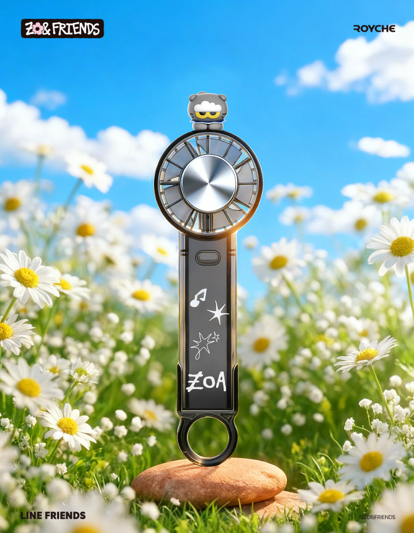 ZO&FRIENDS ZOA Cooling Hand Fan 冷感手提風扇｜Soul Simple HK– SOUL