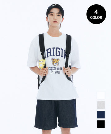 Code:graphy CGP x Hoshi Origin Tiger Logo T-Shirt 短袖T裇(3色)