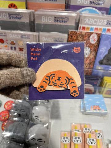 【韓國連線】Muzik Tiger Cozy Tiger Sticky Memo Pad 便條紙