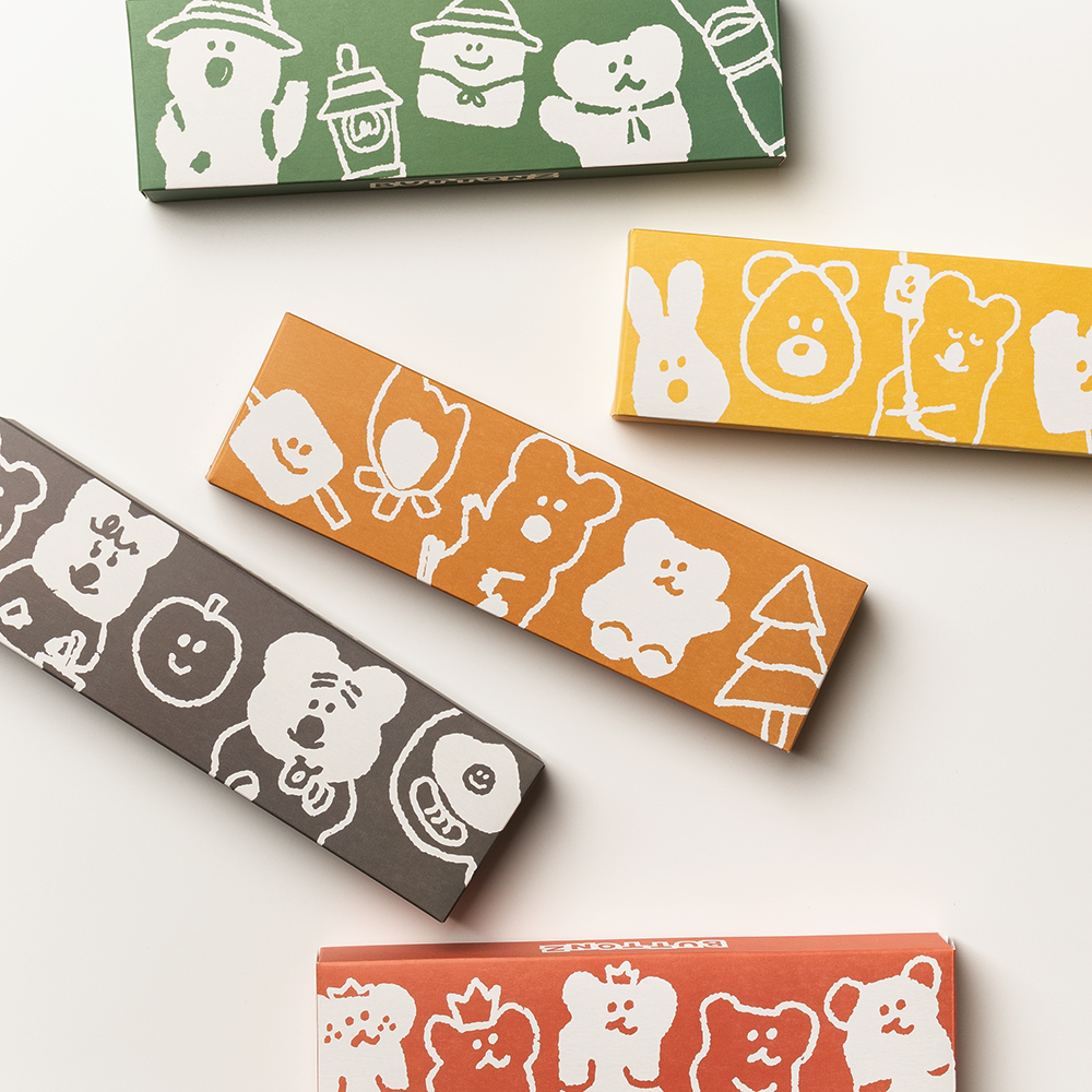 Dinotaeng Clog Buttonz Jibbitz Set (5 styles)