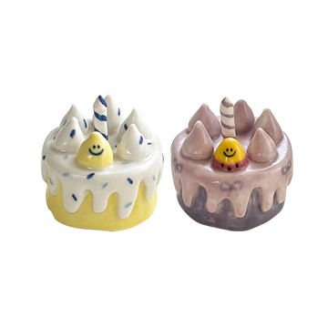 Second Morning x bee-arc-hive Cake Ceramic Incense Holder 蛋糕陶瓷線香座(2款)