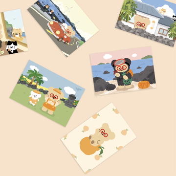 TETEUM Love Jeju Postcard 明信片(12款)