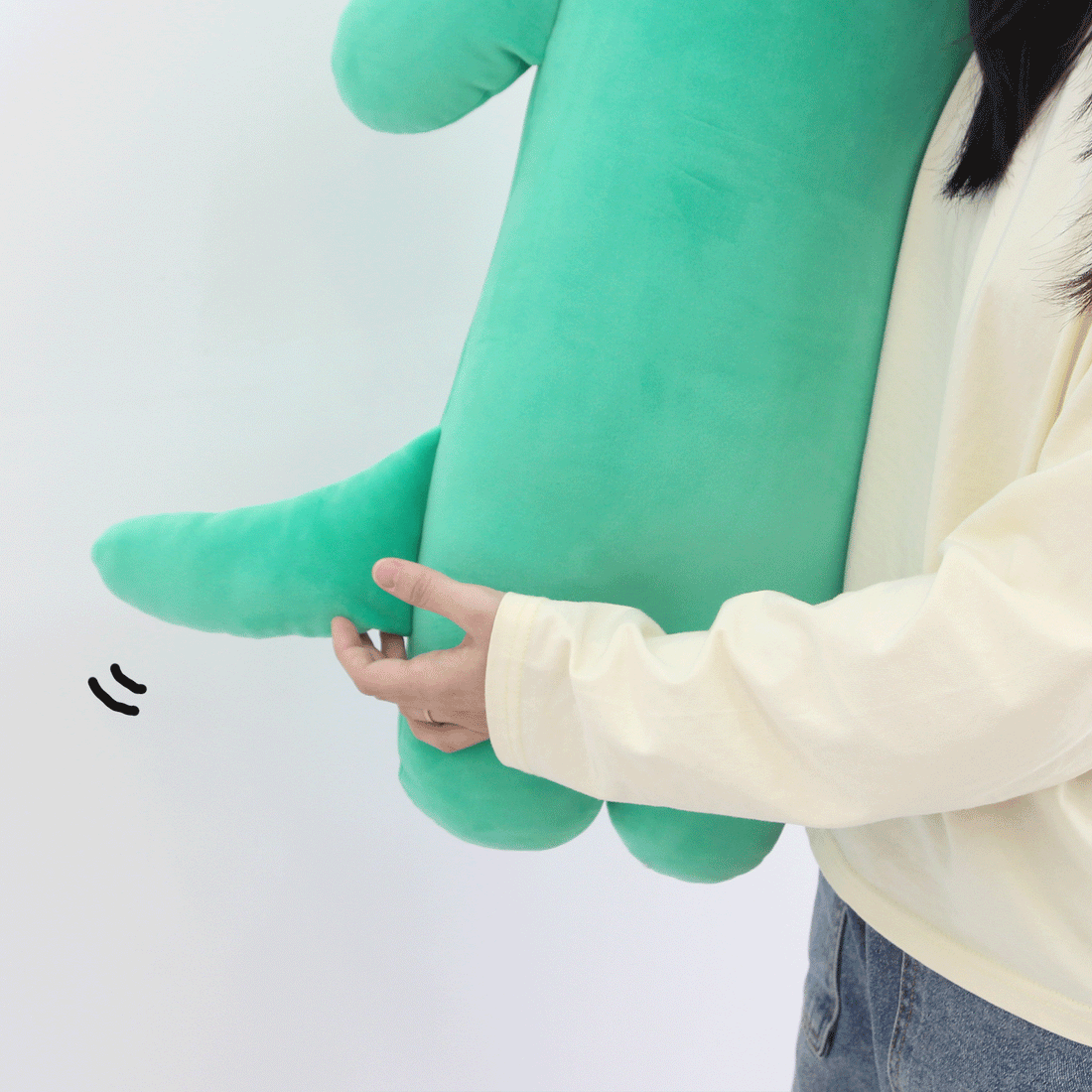 Joguman Studio x Nara Home Deco Big Body Pillow Brachio 腕龍大抱枕