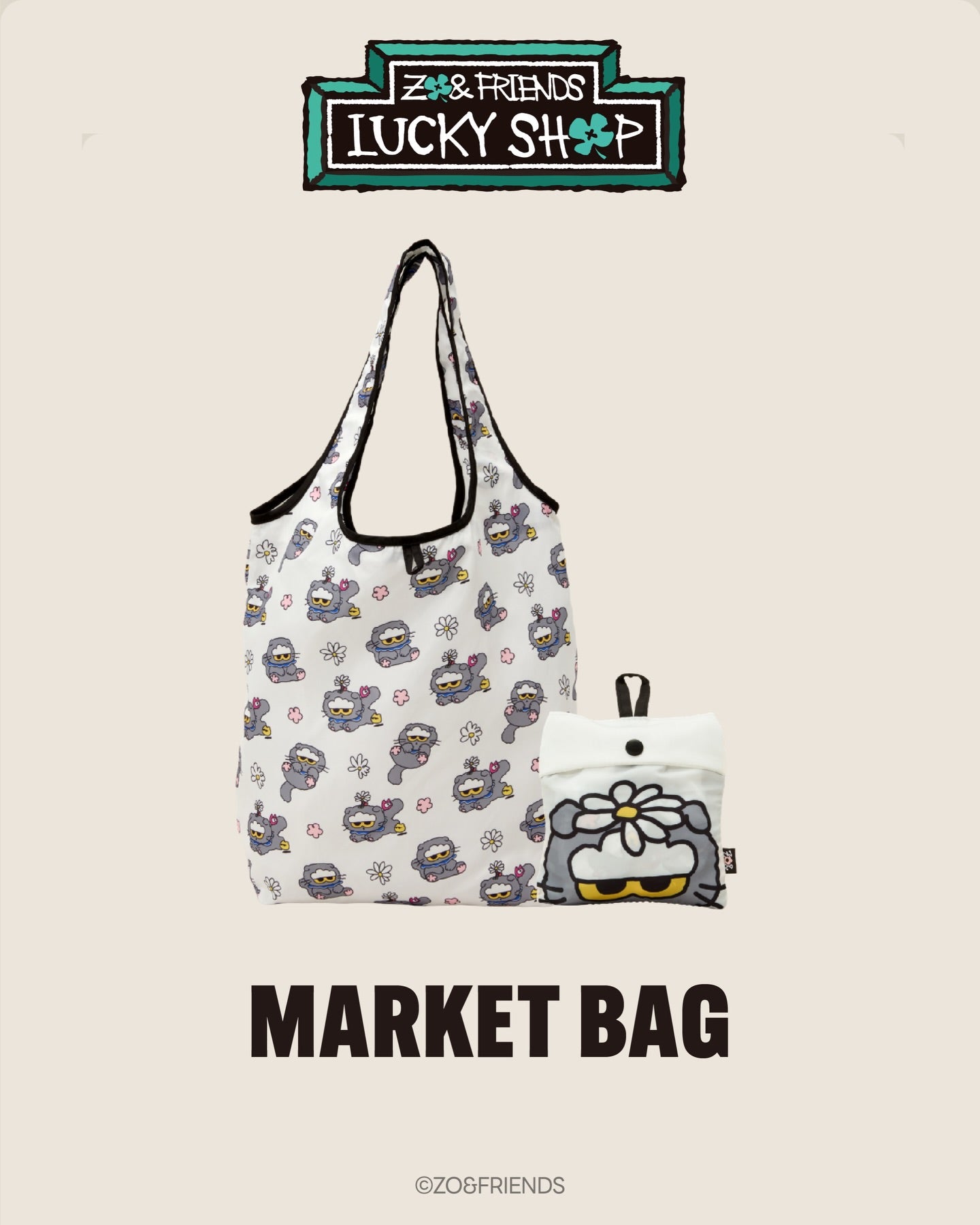 ZOA Market Bag | ZO&FRIENDS Lucky Shop– SOUL SIMPLE HK