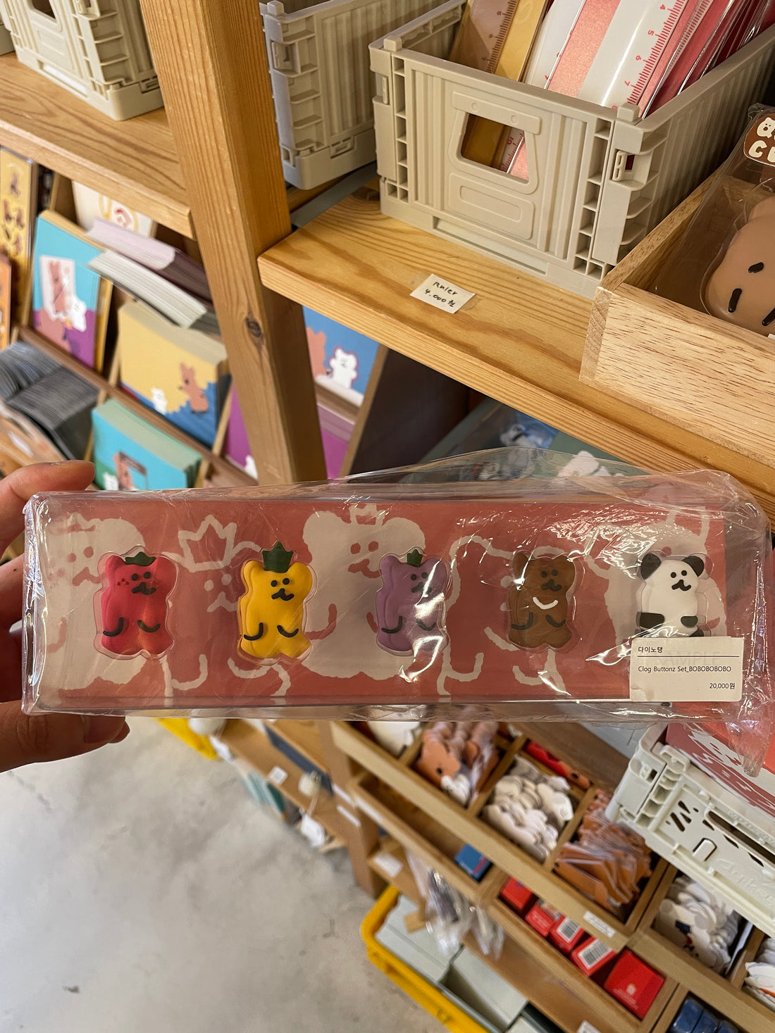 【韓國連線】Dinotaeng Clog Buttonz Jibbitz Set 鞋扣套裝