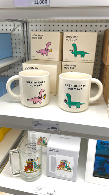 【韓國連線】 Joguman Studio Brachio & Diplo Mug Cup 陶瓷馬克杯 355ml(2款)