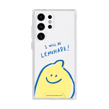Second Morning Phone Case 大臉檸檬 防摔透明手機殼 - SAMSUNG