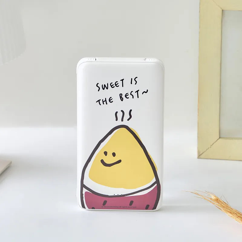 Second Morning Power Bank 大臉地瓜 雙線快充 10000mAh 行動電源