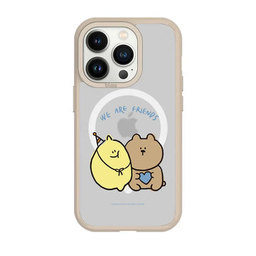 Second Morning Phone Case 檸檬與熊熊 極光霧透 MagSafe手機殼 - iPhone