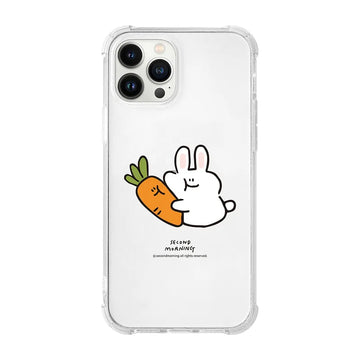 Second Morning Phone Case 蘿蔔與兔子 全氣囊防摔手機殼 - iPhone