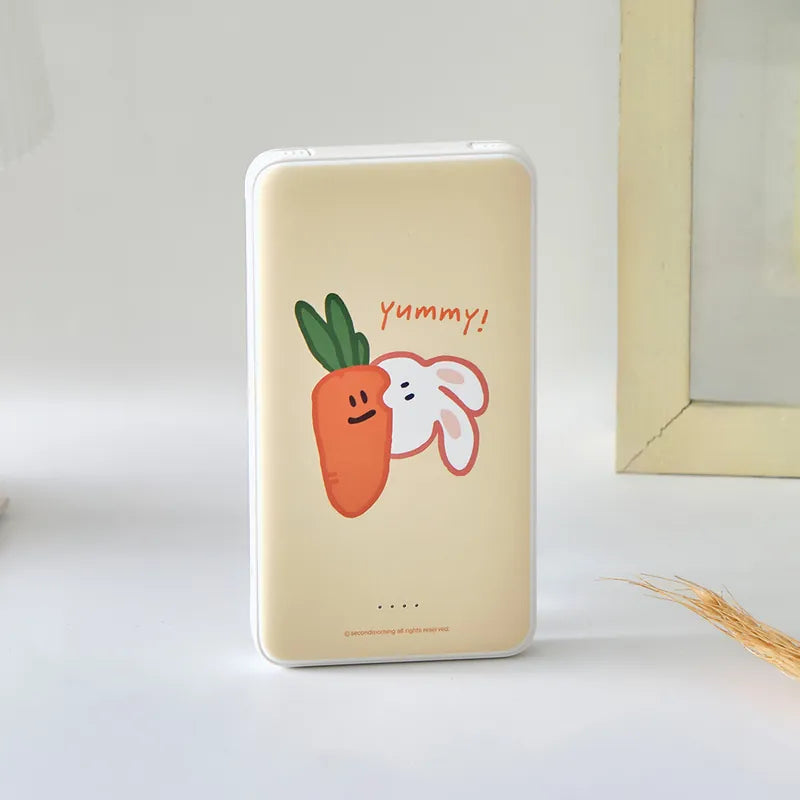 Second Morning Power Bank 蘿蔔與兔子 雙線快充 10000mAh 行動電源