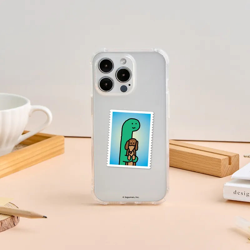 Joguman Studio Phone Case 腕龍與臘腸全氣囊防摔手機殼 - iPhone