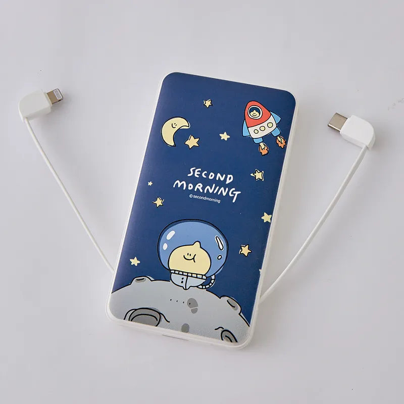 Second Morning Power Bank 太空檸檬 雙線快充 10000mAh 行動電源