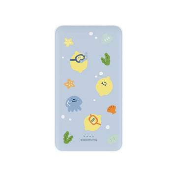 Second Morning Power Bank 海底世界 雙線快充 10000mAh 行動電源