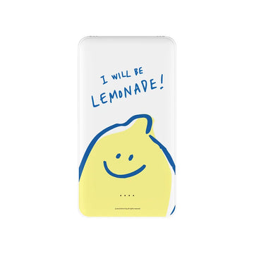 Second Morning Power Bank 大臉檸檬 雙線快充 10000mAh 行動電源