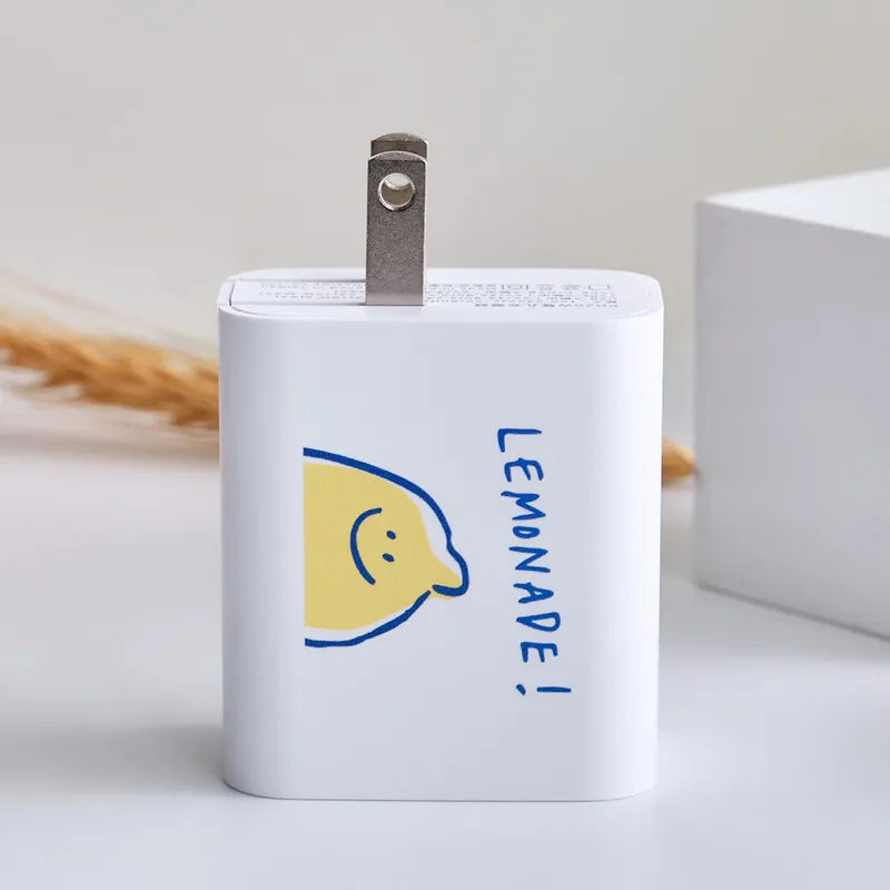 Second Morning Charging Adapter 經典檸檬 USB3.0+PD20W 雙孔充電器