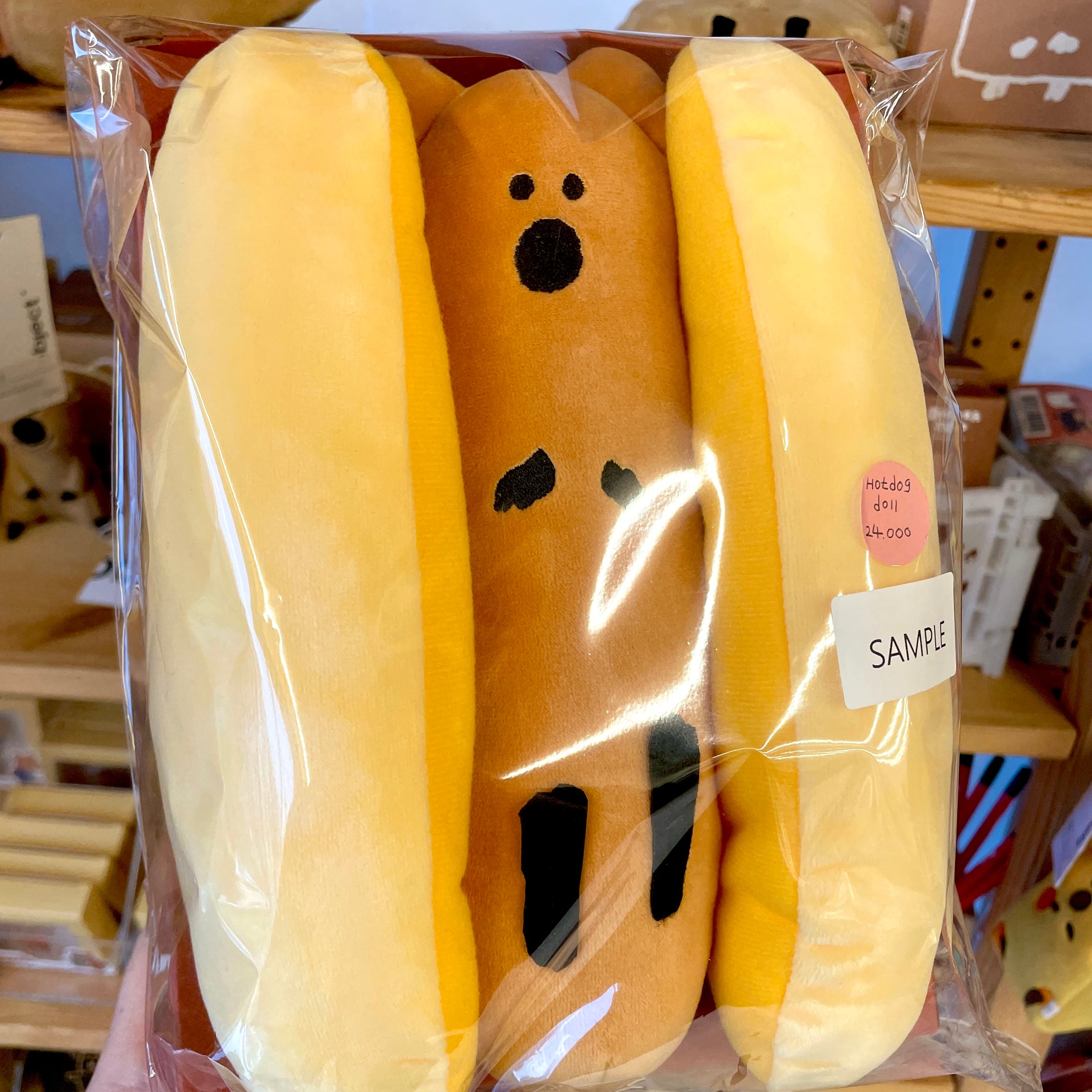 【韓國連線】Dinotaeng quokka hotdog doll公仔