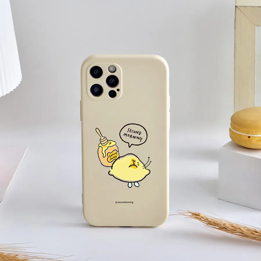Second Morning Phone Case 蜂蜜檸檬 全包手機殼 - iPhone