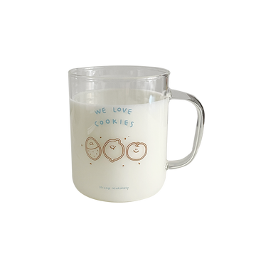 Second Morning Cookie Glass Cup 透明耐熱玻璃杯