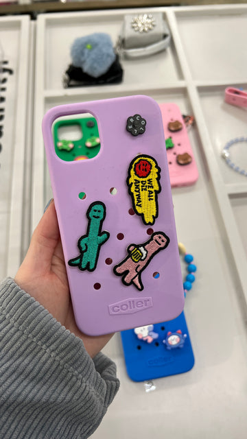 【韓國連線】 Joguman Studio Brachio Embroidered Patch Sticon UBHC Collection 小腕龍刺繡洞洞飾物