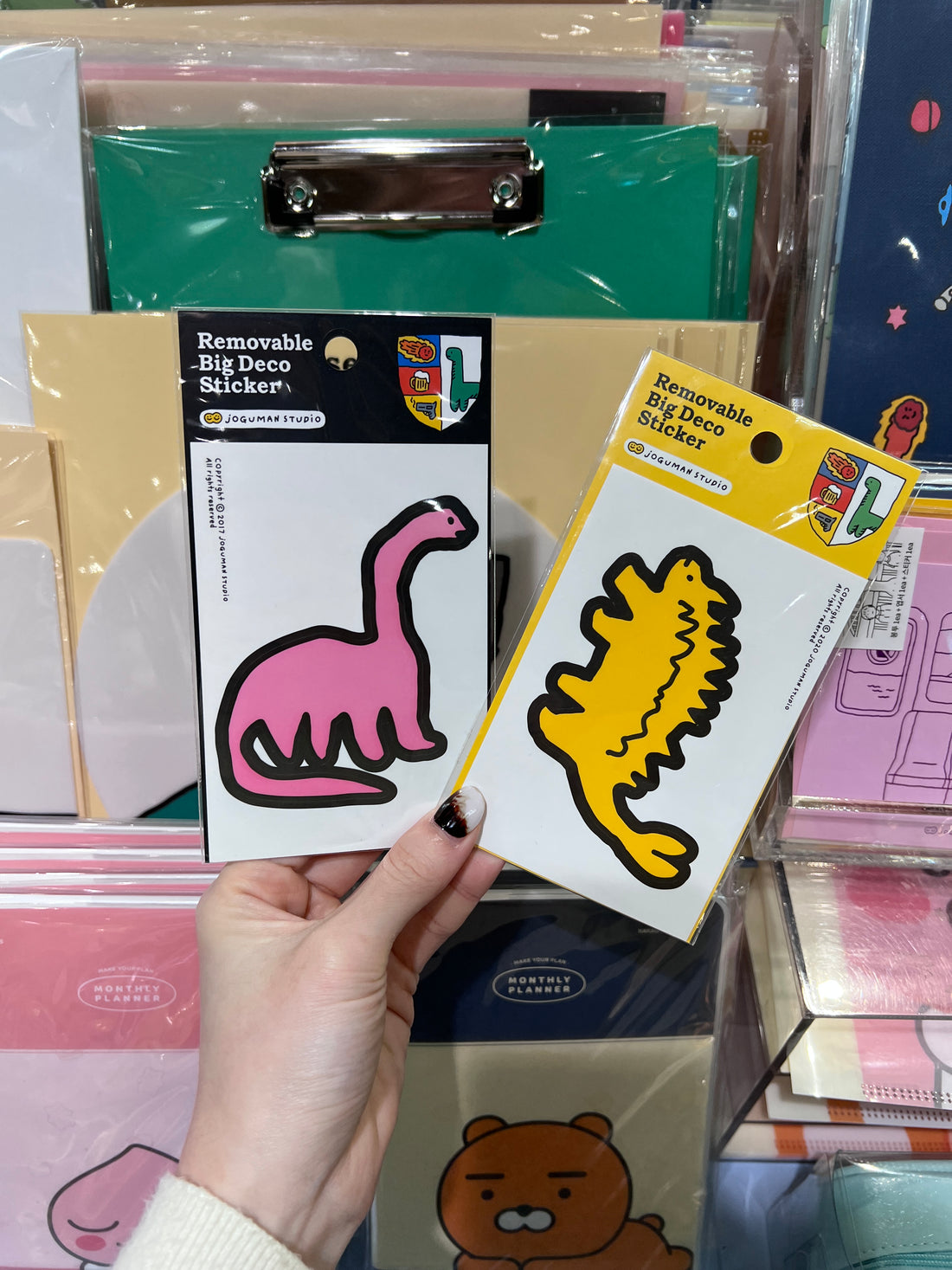 【韓國連線】 Joguman Studio Removable Big Deco Sticker 大貼紙(7款)