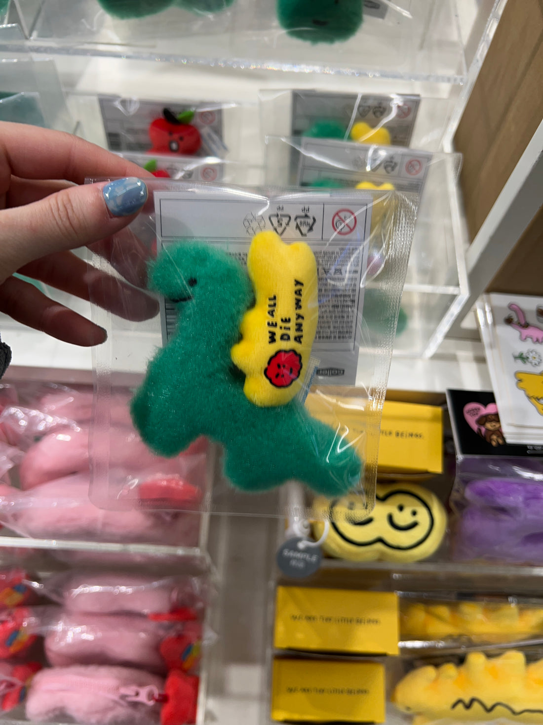 【韓國連線】 Joguman Studio Brachio Plush Sticon Jibbitz 腕龍手機/洞洞鞋扣配件(2款)