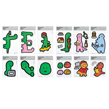 【現貨】Joguman Studio New Removable Big Deco Sticker 特大貼紙（12款）