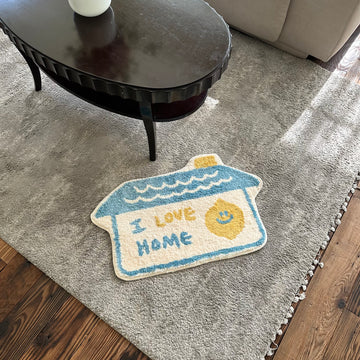 Second Morning I Love Home Mat/Rug 家居地毯