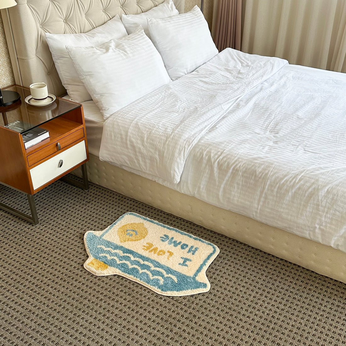 Second Morning I Love Home Mat/Rug