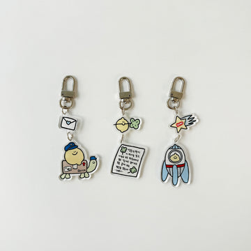 Second Morning Semo Post Office Keyring 限量鎖匙扣(3款)