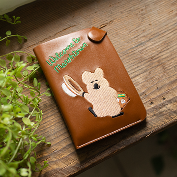 DINOTAENG Marsh Town Magnet Passport Cover 磁扣護照套(2款)